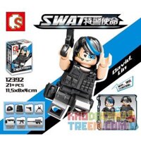 SHENG YUAN SY 12392 12393 12394 12395 12396 12397 12398 12399 non Lego 8 CĂN CỨ QUÂN SỰ MINIFIGURES bộ đồ chơi xếp lắp ráp ghép mô hình Swat Special Force Đặc Nhiệm 183 khối