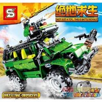 SHENG YUAN SY 7040 non Lego XE QUÂN SỰ JEDI TRONG GAME BATTLE ROYALE bộ đồ chơi xếp lắp ráp ghép mô hình Technic Kỹ Thuật Công Nghệ Cao Mô Hình Phương Tiện 530 khối