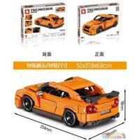SHENG YUAN SY 8407 non Lego NISSAN GTR35. bộ đồ chơi xếp lắp ráp ghép mô hình Technic Kỹ Thuật Công Nghệ Cao Mô Hình Phương Tiện 908 khối