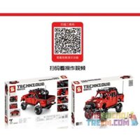 SHENG YUAN SY 8550 non Lego FORD RAPTOR KÉO TRỞ LẠI bộ đồ chơi xếp lắp ráp ghép mô hình Technic TECHNIQUE Kỹ Thuật Công Nghệ Cao Mô Hình Phương Tiện 989 khối