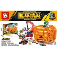 SHENG YUAN SY SY1434 1434 non Lego CHẠNG VẠNG CHIẾN BÍ NGÔ bộ đồ chơi xếp lắp ráp ghép mô hình Movie & Game GAME FOR PEACE Phim Và Trò Chơi 1006 khối