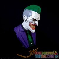 SHENG YUAN SY SY7599 7599 non Lego CHÚ HỀ XẤU XA BÁN THÂN bộ đồ chơi xếp lắp ráp ghép mô hình Super Heroes JOKER BUST Siêu Nhân Anh Hùng 1478 khối