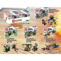 SHENG YUAN SY SY771A 771A SY771B 771B SY771C 771C SY771D 771D non Lego GIẢI CỨU Q4 KHỎI ÂM MƯU KHỦNG BỐ bộ đồ chơi xếp lắp ráp ghép mô hình Falcon Commandos Đội Đặc Nhiệm Chim Ưng 333 khối