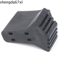 Shengda 10 Miếng Lót Cao Su Chân Thang, Miếng Lót Chân Chống Trơn Trượt Chân Thang, Đa Năng Mở Rộng Gấp Hình Quạt Nội Thất Thảm Chân