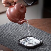 Shengyao Đế lót ly sáng tạo thấm nước, thảm trà gốm, giữ nhiệt, phụ kiện trà Kung Fu cổ điển Trung Quốc