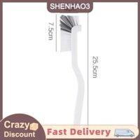 【SHENHAO3】 Bàn chải vệ sinh nhà bếp bàn chải vệ sinh chai phòng tắm bàn chải vệ sinh tay cầm uốn