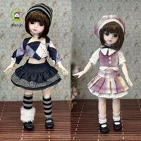 Shenjin 30cm Búp bê BJD Búp bê Mini dễ thương Quà tặng bé gái