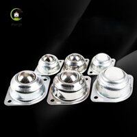 Shenjin Bánh Xe Xoay Vít Gắn Vòng Bi Mạnh 1 Chiếc Thép Không Gỉ Chất Lượng Xoay 360 Độ Con Lăn Bánh Xe