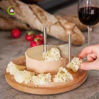 Shenjin Máy thái phô mai Hướng dẫn sử dụng Dụng cụ làm bánh đa chức năng bằng gỗ Dụng cụ cắt hình hoa nhà bếp