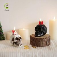 Shenjin Skull Candle Holder Tiệc mới lạ ngộ nghĩnh