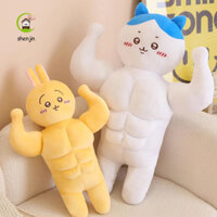 Shenjin Usagi Búp Bê Nhồi Bông Chiikawa Trang Trí Nhà Cửa Trẻ Em
