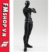 SHF BODY KUN SOLID BLACK COLOR FAKE