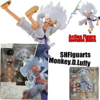 Shf One Piece Nika Luffy Nhân Vật Hành Động Di Chuyển Khớp Gear 5 Monkey.D.Luffy Sun God Nika Anime Bộ Sưu Tập Mô Hình Đồ Chơi