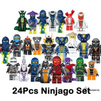 Shgd > Bộ 24 Nhân Vật Mini Ninjago Kai Jay Sensei Wu Master Khối Xây Dựng Đồ Chơi Mới