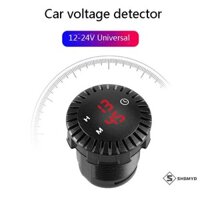 Shgmyd > Bảng Điều Khiển Ô Tô Đồng Hồ Điện Tử 12V / 24V Ô Tô Ô Tô Thuyền Xe Máy Cảm Ứng Đồng Hồ Kỹ Thuật Số Màn Hình LED Chống Thấm Nước Mới
