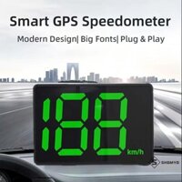 Shgmyd > Đồng hồ tốc độ kỹ thuật số ô tô GPS HUD Màn hình hiển thị đầu Eletronicos Tiện ích tốc độ Inteligentes cho tất cả các đồng hồ đo tốc độ ô tô KM / H mới
