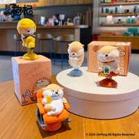 Shiba Inu Ashiba wolfberry bập bênh đồ trang trí âm nhạc, ô tô, máy tính để bàn văn phòng, trang trí chó con cặp đôi tại nhà để kiếm tiền, làm việc chăm chỉ và thư giãn