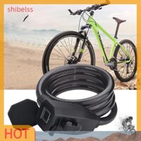[Shibelss.vn] Khóa xe đạp vân tay dài 1200mm Khóa đi xe đạp chống trộm Phụ kiện xe đạp