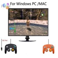 Shicong222  Tay cầm chơi game điều khiển NGC có dây cho bảng điều khiển GameCube GC & Wii U Màu sắc mới