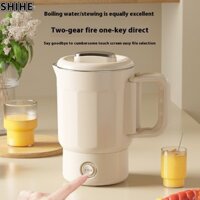SHIHE Ấm đun nước điện bằng thép không gỉ 304 du lịch chuyến công tác gấp ấm đun nước điện ấm đun nước gia đình