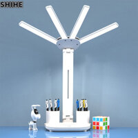 SHIHE Đèn LED bảo vệ mắt bàn gấp đèn bàn thông minh bàn làm việc phòng ngủ đèn đọc sách