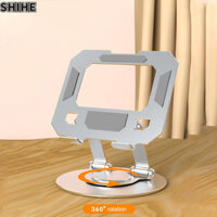 SHIHE Giá đỡ máy tính xách tay xoay 360 độ có thể gập lại Giá đỡ nâng tản nhiệt nâng cao
