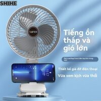 SHIHE Quạt kẹp USB để bàn Quạt điện cầm tay di động