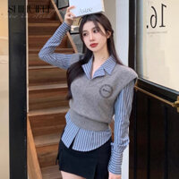 SHIHUIFEI áo 2 dây áo ba lỗ nữ   Chất lượng cao fashionable Thoải mái Korean WMY24A04TW 47Z241119