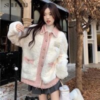 SHIHUIFEI áo khoác dù áo khoác bomber cozy High-quality casual Thông thường WJK23C08RM 50Z231211