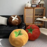Shiitake Nấm Cà Chua Ném Gối Futon Đệm Sofa Gối Gối Quà Tặng Sinh Nhật Cô Gái