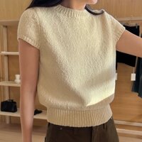 Shijian Áo sweater Dáng Rộng Cổ Tròn Thời Trang Mùa Xuân 2023 15253