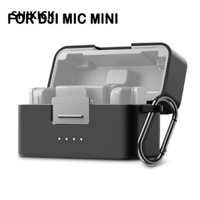 SHIKICK Bộ bảo vệ Mic không dây, Bảo vệ chống sốc chống bụi, Vỏ silicon chống trầy xước cho phụ kiện micro không dây Mini DJI Mic