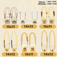 SHIKUMI - Túi Gấu Nâu Cute Túi Đựng Bình Nước Giữ Nhiệt - Gọn Nhẹ Đi Học Đi Làm văn phòng