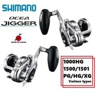 Shimano 17-21 OCEA JIGGER 1000/1500 (tay cầm bên phải)1501 (tay cầm bên trái)/PG/HG/XG Cuộn mồi/Jigging [trực tiếp từ Nhật Bản] [sản xuất tại Nhật Bản]( CONQUEST TORIUM GRAPPLER SALTIGA Thuyền đánh cá xa bờ 2000/2001 /3000/150/151 FC Jigging Reel Dụ daiwa