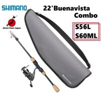 Shimano 22 Buenavista 1000C Combo S56L/S60M/Có hai màu: xanh navy/xám/Cần câu xoay nhỏ gọn/Bộ cần câu và máy câu【trực tiếp từ Nhật Bản】( STELLA STRADIC TWIN POWER SW NASCI SALTIGA CERTATE CALDIA LUVIAS daiwa Offshore Fishing Bait Spinning Reel Boat Shore