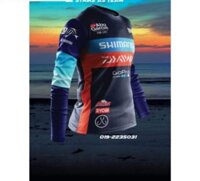 SHIMANO Áo Khoác Câu Cá baju pancing baju baju baju baju Bằng Vải Sợi Nhỏ Tay Dài Shimanono jersey abu garcia