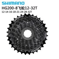 Shimano HG31-8 HG41-8 HG200-8 HG50-8 Cassette Bánh Đà Xe Đạp Leo Núi 8 Tốc Độ 24 Tarun