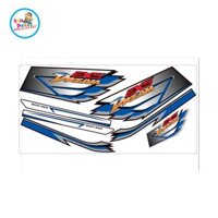 [SHIN DECAL] Tem xe DREAM EX5 XANH ĐEN