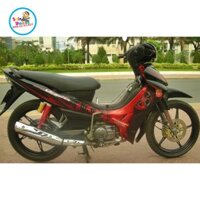 [SHIN DECAL] Tem xe jupiter gravita lốc xoáy đỏ đen