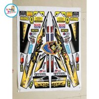 [SHIN DECAL] Tem xe SIRIUS CHẾ VÀNG ĐEN