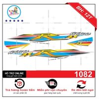 [SHIN DECAL] Tem xe wave nhỏ R ZX in trong dán xe trắng hoặc bạc