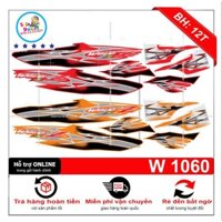 [SHIN DECAL] Tem xe wave Z 110 2017 kẽm gai