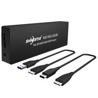 SHINESTAR PCIe SSD Enclosure for MacBook Air or MacBook Pro with Retina SSD 2013 2014 2015 2016 2017, USB 3.0 to A1398 A1465 A1466 A1502 SSD Adapte...