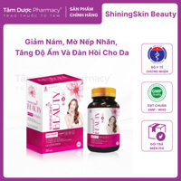 SHININGSKIN BEAUTY Viên Uống Trắng Da Glutathione & Collagen - Giảm Nám, Mờ Nếp Nhăn, Tăng Độ Ẩm Và Đàn Hồi Cho Da