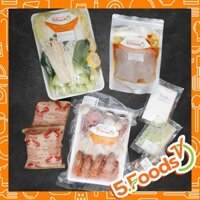 [Ship Hải Phòng] Lẩu Hải Sản 5Foods - Dành cho 3 - 4 người ăn (set)