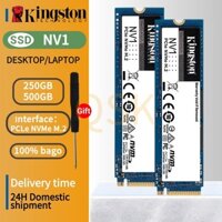 【Ship hàng tận nơi 24H】Kingston 250GB/500GB/1TB NV1 NVMe PCIe SSD  Disco SSD M.2 Solid State Drive 2280