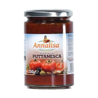 (Ship hỏa tốc) ANNALISA - Sốt Cà Chua Oliu Nụ Bạch Hoa, Sugo Alla Puttanesca (350g)