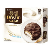 (Ship hỏa tốc) Bánh Chocopie Truyền Thống Nhân Kem, Dream Cake, Original, 12 Cái, 14.39 oz (408g)