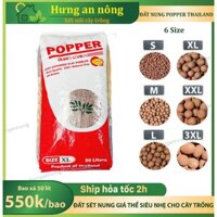 SHIP HỎA TỐC bao 50 lít Size M - Đất Sét Nung Trồng Sen Đá Xương Rồng Bonsai Hàng Thailand (xem trong mô tả)