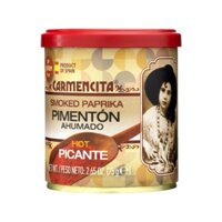 (Ship hỏa tốc) CARMENCITA - Bột Ớt Cay, Smoked Paprika Hot, 2.65 oz (75g)